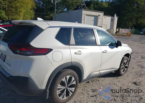 2023 Nissan Rogue Sv Intelligent Awd from USA, damaged, VIN JN8BT3BB3PW460801